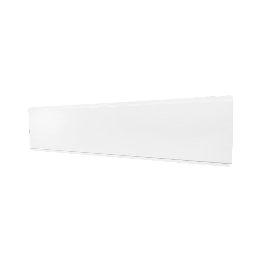 Cielo raso de PVC de 7mm x 20cm x 5.90m Blanco liso