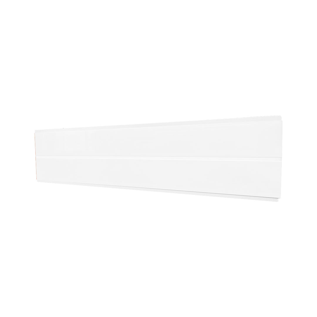 Cielo raso de PVC de 7mm x 20cm x 5.90m Blanco con ranura